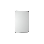 Luna miroir rectangulaire avec cadre noir 600 x 800 mm - ROCA A812413000 