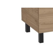 Jeu de 2 pieds h. 110 mm noir mat - ROCA A816827485 