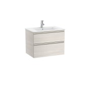 The gap unik meuble 2 tiroirs + lavabo slim 2 trou 700mm frêne nordic - ROCA A851477434 