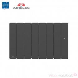 Radiateur Fonte AIRELEC - FONTEA Smart ECOControl 1000W Bas Gris Anthracite - A693563