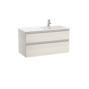 The gap unik meuble 2 tiroirs + lavabo droite 2 trou 1000mm frêne nordic - ROCA A851482434 