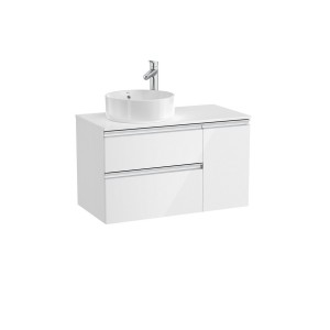 The gap pr lav gche 900mm blanc brillant - ROCA A851503806 