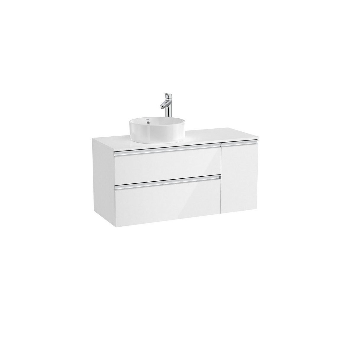 The gap pr lav gche 1100mm blanc brillant - ROCA A851505806 