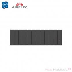 Radiateur Fonte AIRELEC - FONTEA Smart ECOControl 1000W Plinthe Gris Anthracite - A693573
