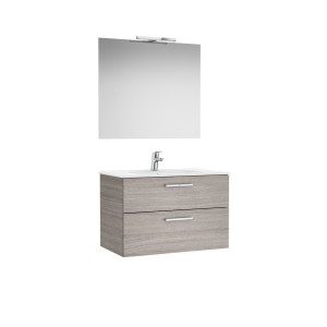 Victoria pack 2 tiroirs 800mm city oak - ROCA A851604402 