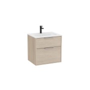 Optica unik 2 tiroirs 600 mm frêne clair - ROCA A851982541 