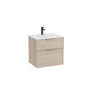 Optica unik 2 tiroirs 600 mm frêne clair - ROCA A851982541 