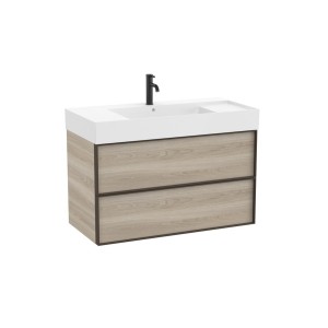 Inspira unik 2 tiroirs 1000x490mm pin blanc - ROCA A851992546 