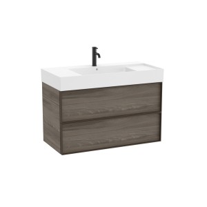 Inspira unik 2 tiroirs 1000x490mm magnolia - ROCA A851992556 