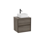 Inspira meuble pour vasque à poser + plan 600x490 mm magnolia - ROCA A851993556 