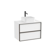 Inspira meuble pour vasque à poser + plan 800x490 mm blanc mat - ROCA A851994509 