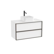 Inspira meuble pour vasque à poser + plan 1000x490 mm blanc mat - ROCA A851995509 