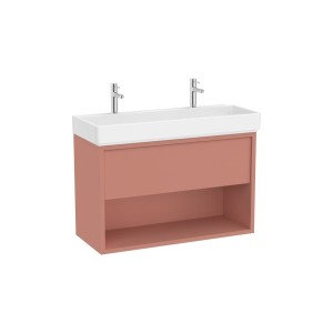 Tura unik 1t 1 niche inf lav percé 2t 1000 mm terracotta clair mat - ROCA A852038560 