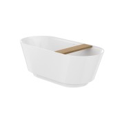 Tura baign îlot stonex vid clic-clac t-plein tablette éclairage led 170x75 blc - ROCA A248672000 