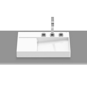 Horizon vasque à poser view 600x420 mm blanc brillant - ROCA A32727400B 