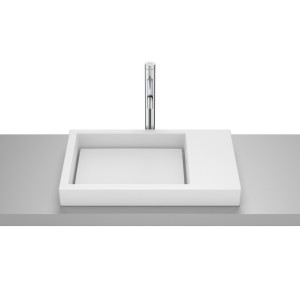 Horizon vasque à poser skyline 600x380 mm blanc mat - ROCA A32727562B 