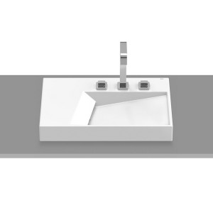 Horizon vasque à poser geometric 600x420 mm blanc brillant - ROCA A32727600B 