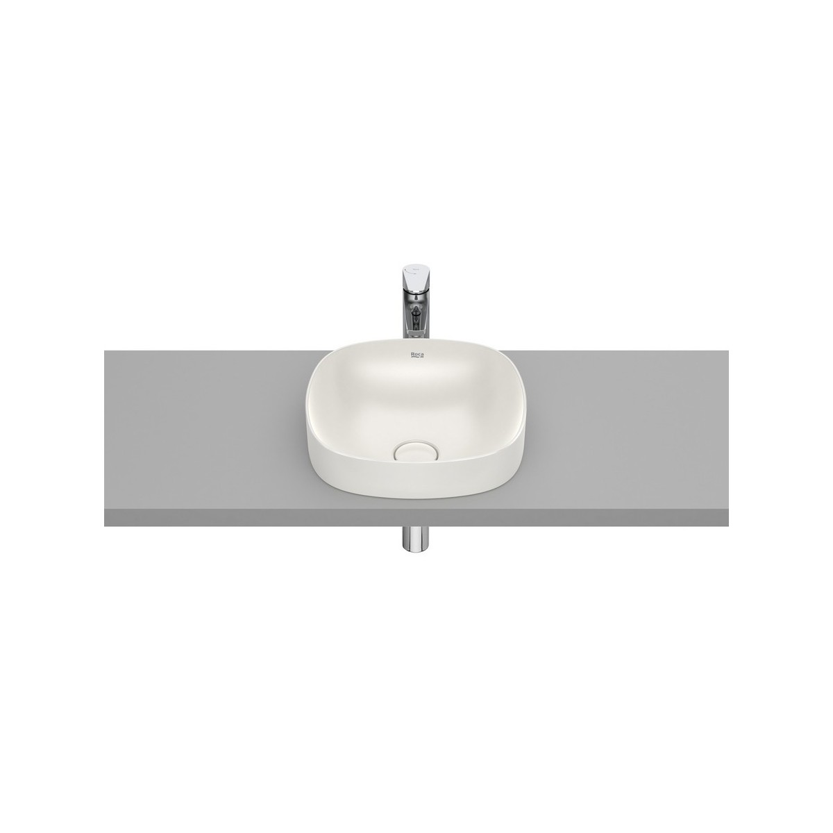 Inspira soft lavabo semi-enc 37 beige - ROCA A32750R650 