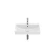 Ona lavabo mural avec jeu de fixations en fineceramic 600x460 h80 blanc brillant - ROCA A327686000 