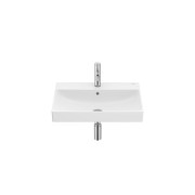 Ona lavabo mural avec jeu de fixations en fineceramic 600x460 h80 blanc mat - ROCA A327686620 