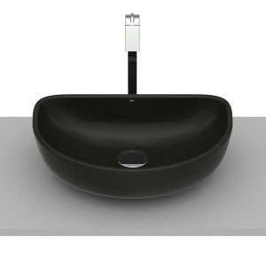 Optica vasque à poser 450x300 mm noir mat - ROCA A327C10080 