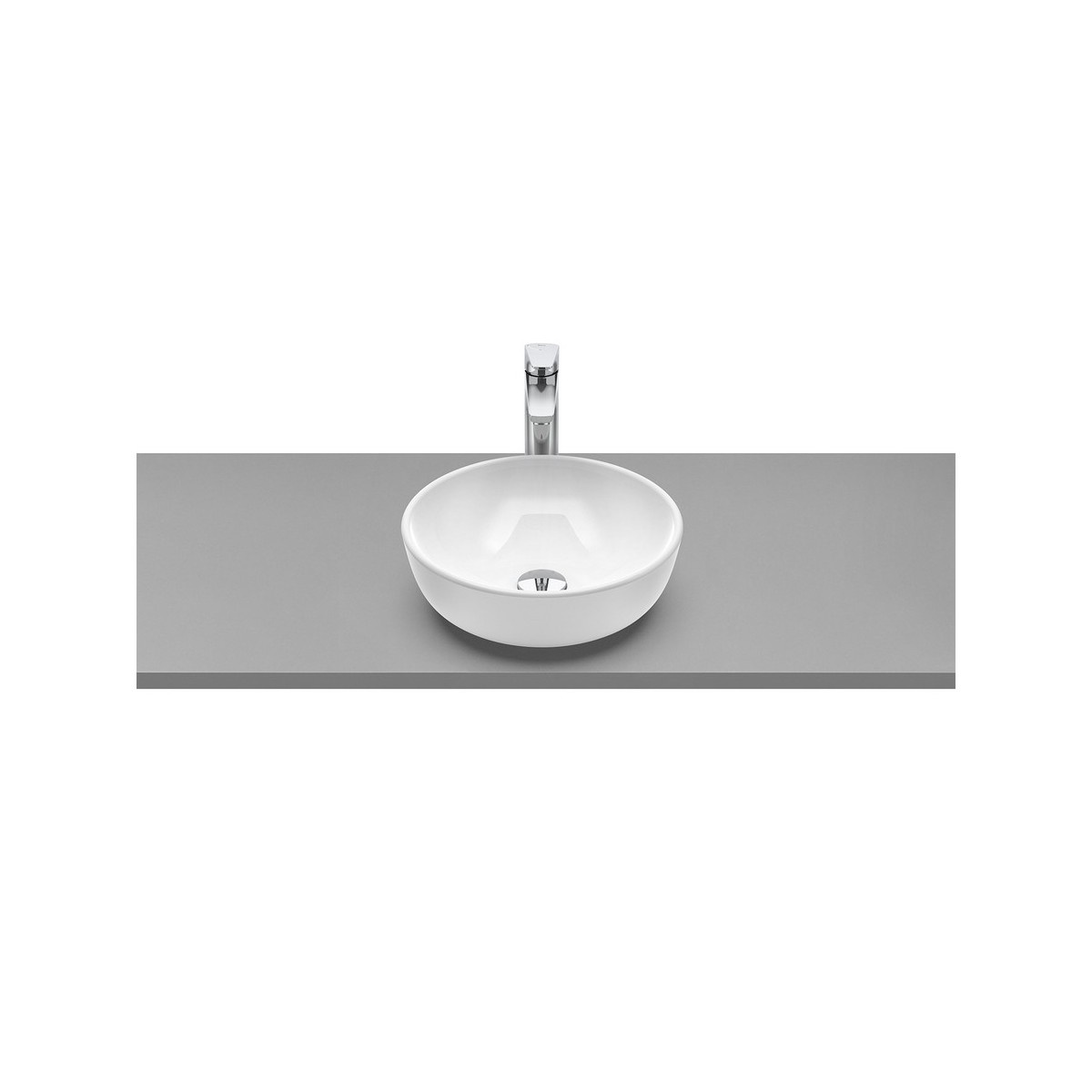 Optica vasque à poser round 350x350 mm blanc brillant - ROCA A327C12000 
