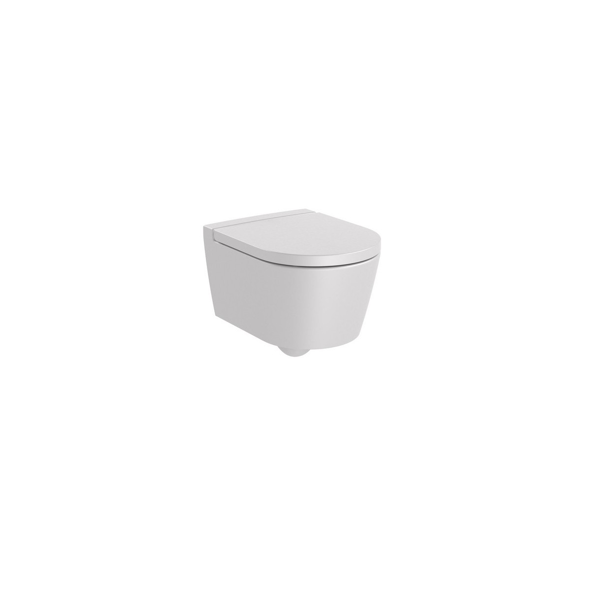 Inspira round cuvette suspendu compact sans bride 480x370 mm perle - ROCA A346528630 