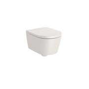 Inspira round cuvette suspendu compact sans bride 480x370 mm beige - ROCA A346528650 