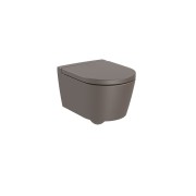 Inspira round cuvette suspendu compact sans bride 480x370 mm café - ROCA A346528660 
