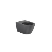Ona cuvette susp sans bride fixations cachées 530 mm noir mat - ROCA A346687080 