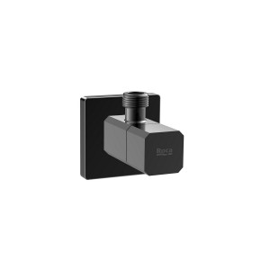 Robinet d’arrêt équerre square tête céramique 1/2” titanium black - ROCA A5251679CN 