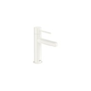 Nu mitigeur lavabo "s" corps lisse poignée fine blanc brillant - ROCA A5A323FP30 