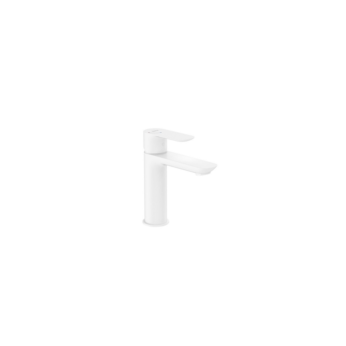 Cala mitigeur lavabo "s" corps lisse cold start blanc mat - ROCA A5A326EB00 