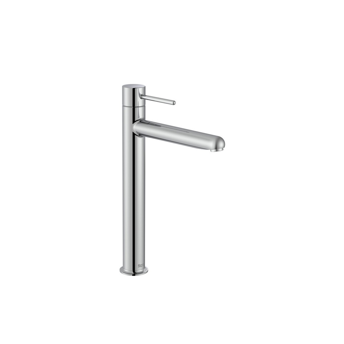 Nu mitigeur lav "xl" corps lisse avec flexibles poignée fine chromé - ROCA A5A343FC00 