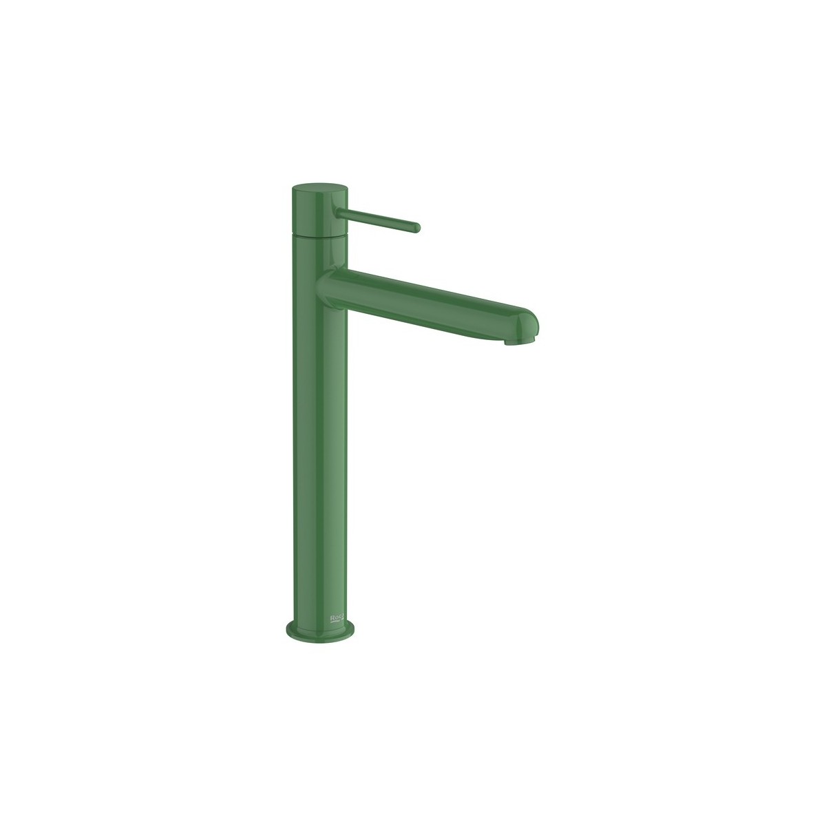 Nu mitigeur lav "xl" corps lisse avec flexibles poignée fine vert menthe - ROCA A5A343FP20 
