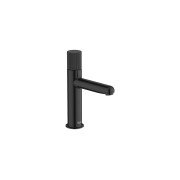 Nu mitigeur lavabo "s" corps lisse poignée cannelée titanium black - ROCA A5A3B3FCN0 