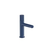 Nu mitigeur lavabo "s" corps lisse poignée cannelée bleu cobalt - ROCA A5A3B3FP00 