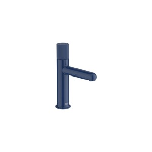 Nu mitigeur lavabo "s" corps lisse poignée cannelée bleu cobalt - ROCA A5A3B3FP00 