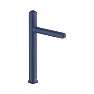 Nu mitigeur lavabo "xl" corps lisse poignée dôme bleu cobalt - ROCA A5A3X3FP00 