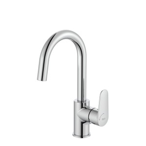 Victoria plus mitigeur de lavabo "l" avec vidage automatique cold start chromé - ROCA A5A404FC00 