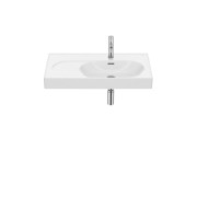 Meridian lavabo mural asymétrique droite en fineceramic® blc brillant 800x460mm - ROCA A327744000 