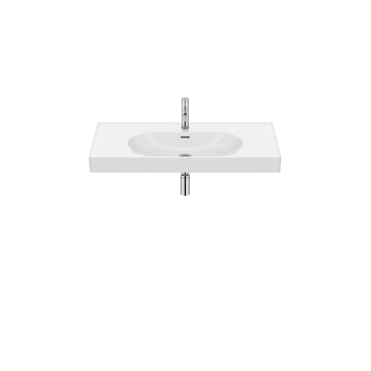 Meridian lavabo mural en fineceramic® blanc brillant 1000x460mm - ROCA A327746000 