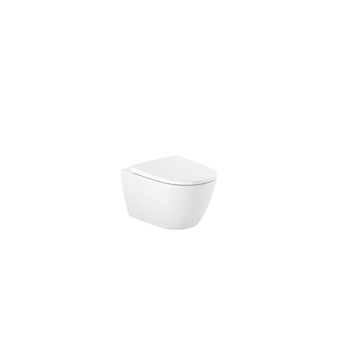 Cuvette de w.c. suspendue sans bride Ona Roca Rimless Vortex blanc - ROCA A34668C000