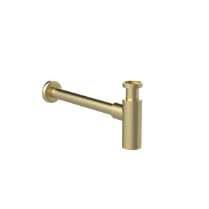 Siphon laiton 300 mm pvd or brossé - ROCA A5064070VA 