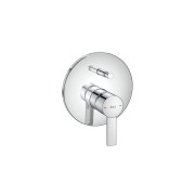 Targa mitigeur bain-douche à encastrer 2 voies chromé - ROCA A5A0B5FC00 