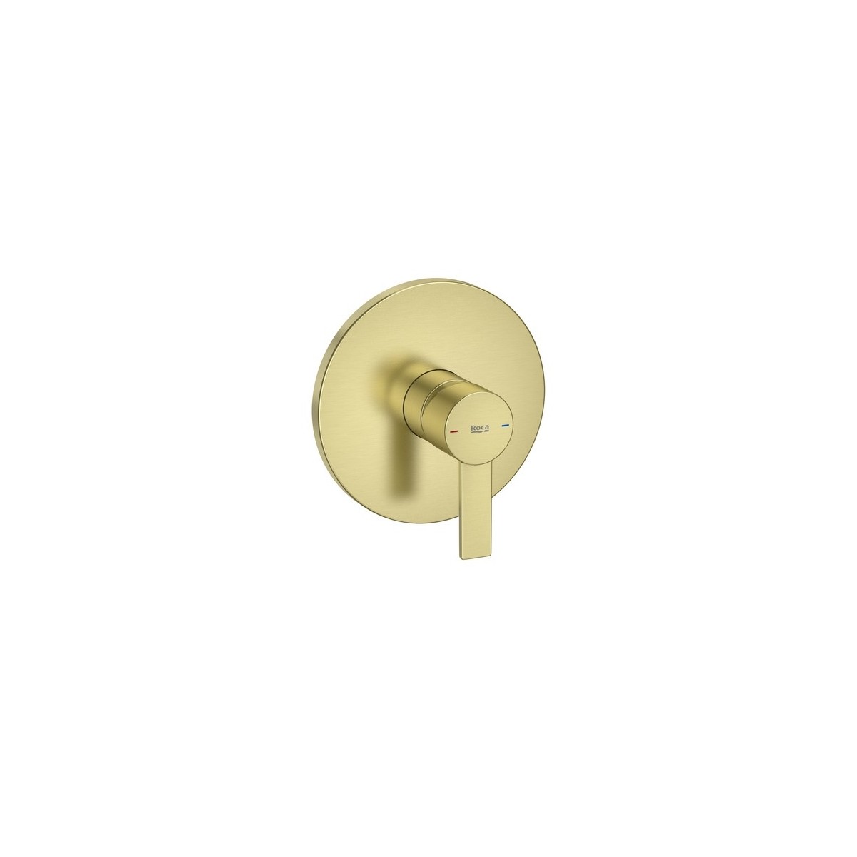 Targa mitigeur bain ou douche à encastrer 1 voie pvd or brossé - ROCA A5A2B5FVA0 