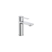 Targa mitigeur s pour lavabo corps lisse ouverture sur l'eau froide chromé - ROCA A5A325FC00 