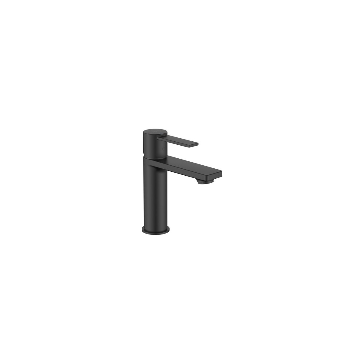Targa mitigeur s pour lavabo corps lisse ouverture sur l'eau froide noir mat - ROCA A5A325FNB0 