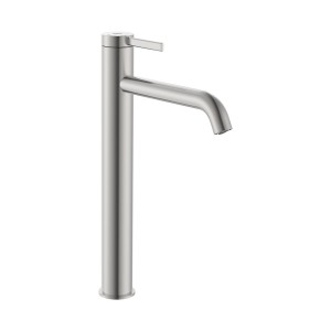 Ona mitigeur de lavabo à bec haut avec vidage auto pvd acier inoxydable - ROCA A5A349ESM0 