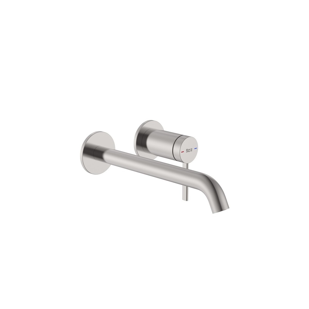 Ona mitigeur lavabo monotrou à encastrer pvd acier inoxydable - ROCA A5A459ESM0 